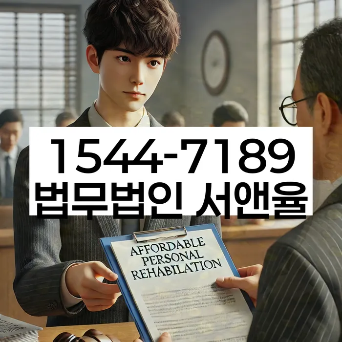 개인회생 법무사 비용 싸고