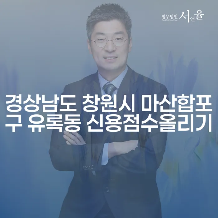 경상남도 창원시 마산합포구 유록동에서 신용점수를 올리는 방법은?